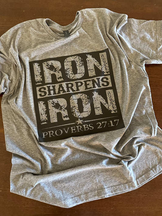 Iron sharpens iron